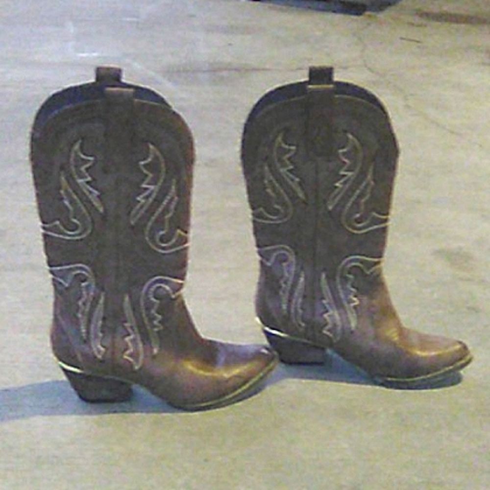 VOLATILE Women's Cowboy Cowgirl Boot Brown sz. 6